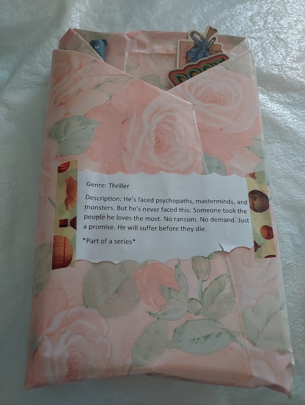 Blind Date With A Thrift Book- Thriller